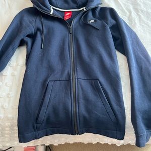 Nike zip up sweatshirt